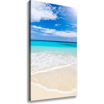 Vertikálny foto obraz na plátne Tropická pláž 50x100 cm