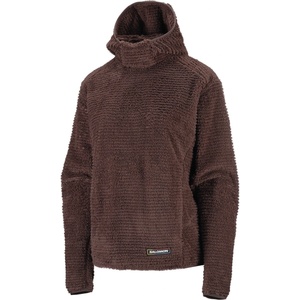 Salomon Дамски поларен пуловер Salomon Women's Thernova Fleece Hood Fleece jumper - Coffee Bean (105-7600-0113)
