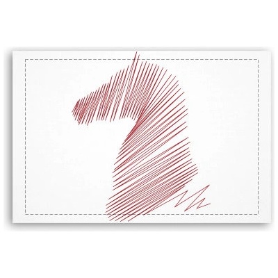 Fotoobraz 60x40 cm malý Nakreslený kůň