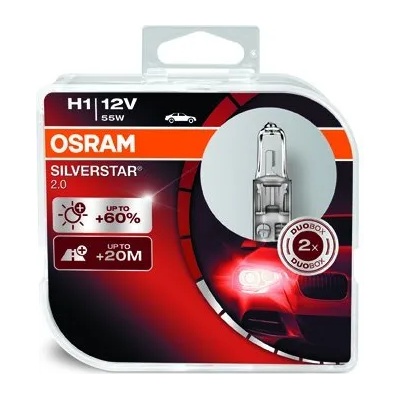 OSRAM silverstar® 2.0 h1 комплект (osvs1-duo)
