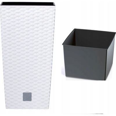 Prosperplast Rato square bílý 32,5 x 32,5 x 61 cm