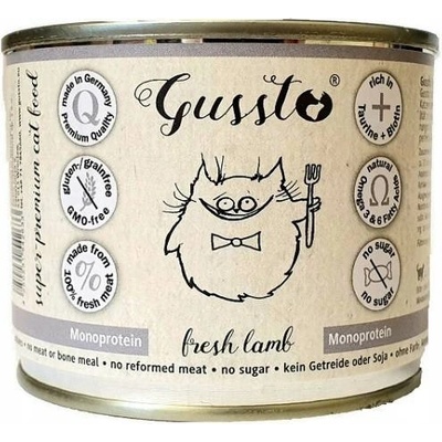 GUSSTO Cat Fresh Lamb 200 g