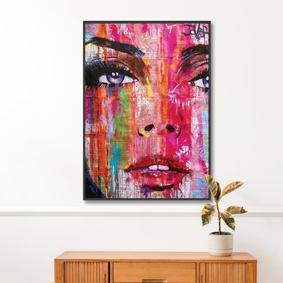 Decono Картина Женско Лице Акварел