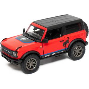 Kinsmart Метална количка Kinsmart Livery Edition - 2022 Ford Bronco, 1: 34, червен (53125)