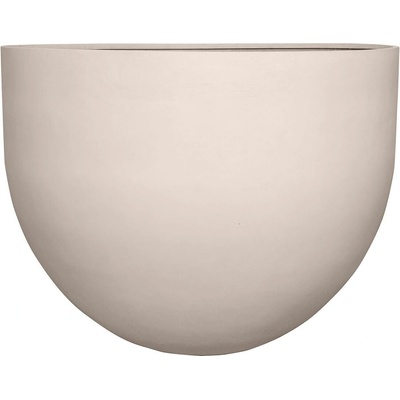 Pottery Pots Kvetináč Jumbo Mila, prírodná biela, 100 x 76 cm