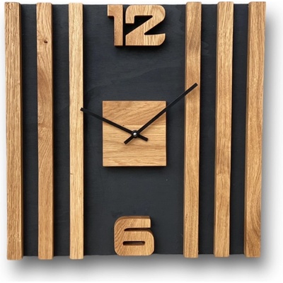 Karls Design Nástenné hodiny Lamele 50 cm