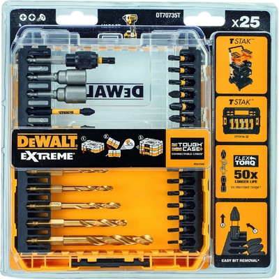 DeWALT DT70735T 25 ks sada bitů a vrtáků