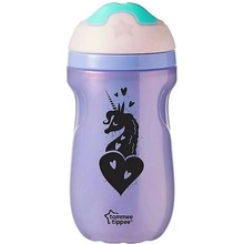 Tommee Tippee netekoucí Termo kelímek trénovací 260 ml fialový