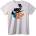 NOONEBRAND Nike тениска Finding Nemo - 2XL, White