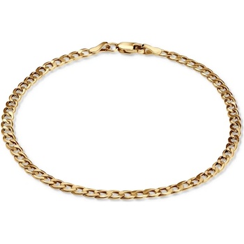 SAVICKI Гривна Savicki 3.6mm: 585 злато, curb chain