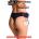Gatta Прашки Stringi-Sport-Ult-Rib-BeigeV-63861-Beige - Черен, размер XL