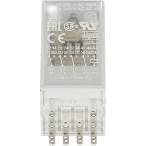 ABB Щепселно реле abb cr-m024ac4, 6a/24vac, 4no (m518417)