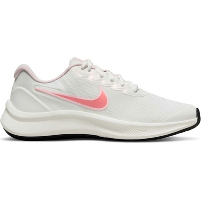 Detská športová obuv Nike, STAR RUNNER 3 GS biela,ružová