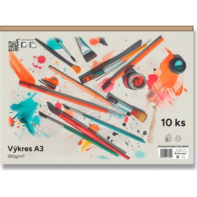 Papírny Brno Výkres - A3, 10 archů