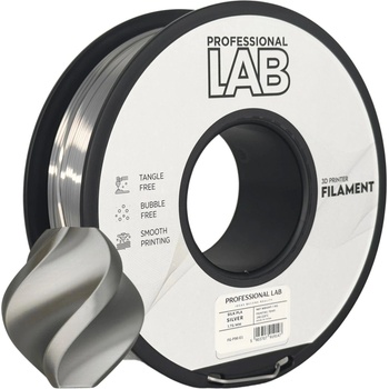 Professional Lab FG-P90-E1, 3D филамент, PLA Silk, Silver, 1kg, 1, 75mm (FG-P90-E1)