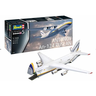 REVELL Plastic ModelKit letadlo 03807 Antonov An-124 Ruslan 1:144