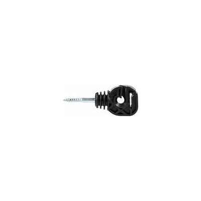 VNT electronics s.r.o. Univerzální izolátor s vrutem pro elektrický ohradník, pro drát, lanko, lano a pásku do 20 mm - 10 ks