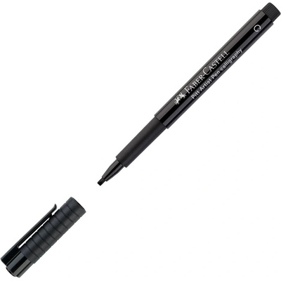 Faber-Castell Тънкописец Pitt Artist, за калиграфия, черен (1005200006)