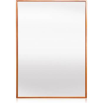 Casa Chic Croxley Стенно огледало с метална рамка, правоъгълно, 70 x 50 см (EL-MIR-MET-70X50-ROS) (EL-MIR-MET-70X50-ROS)