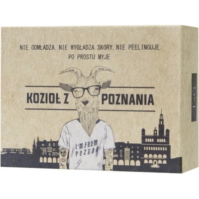 LaQ Goat From Poznaň luxusné tuhé mydlo 85 g