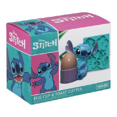 Чаша за яйца Paladone, Disney: Stitch, Официален, Комплект за яйца и тост (PP13151LS)