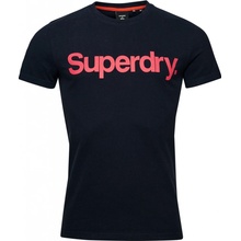 Superdry tričko ORGANIC COTTON CORE LOGO T-SHIRT M1011355A98T tmavě modrá