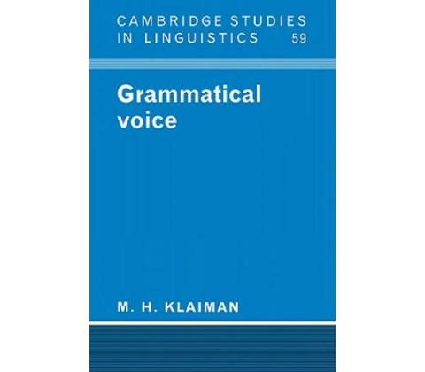 Grammatical Voice