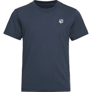 Jack Wolfskin Детска тениска Jack Wolfskin Kid's Paw T-Shirt - Paw Midnight Sky - размер 128 (EU) (704-5896-0113)