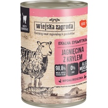 Wiejska Zagroda Cat jahňacie s krilom 12 x 400 g