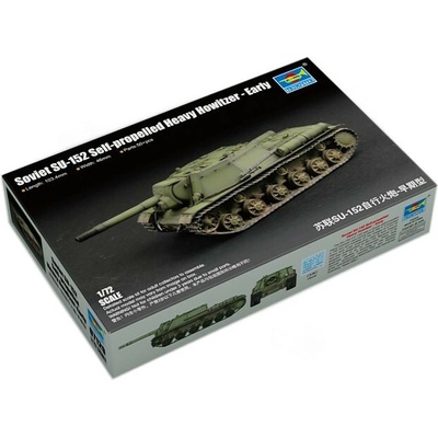 Trumpeter SU-152 Self-propelled Heavy Howitzer Early 1:72
