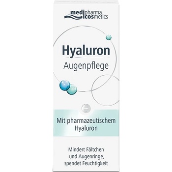 Medipharma Cosmetics Hyaluron Околоочен крем, 15 ml