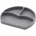 BabyJem Силиконова чиния BabyJem - Grey (715)