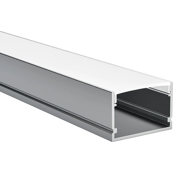 Image 1 of Polaris Алуминиев профил за LED лента Dena | 30x20мм | 3 метра | Дифузер | Цена 19, 20€ (37, 55 лв) (LW-BUT-3020)