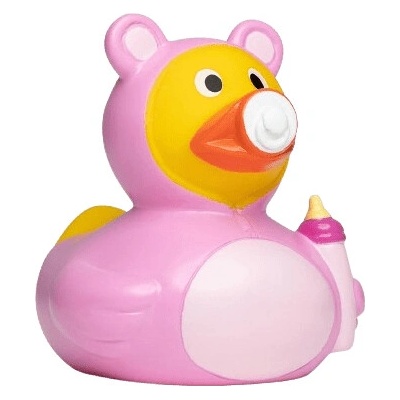 Schnabels Gumená kačička Dievčatko 9 cm