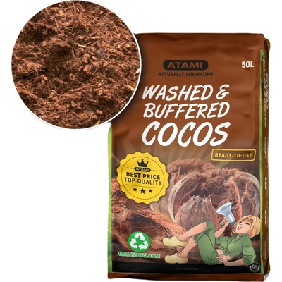 Atami Washed & Buffered Cocos 50 l