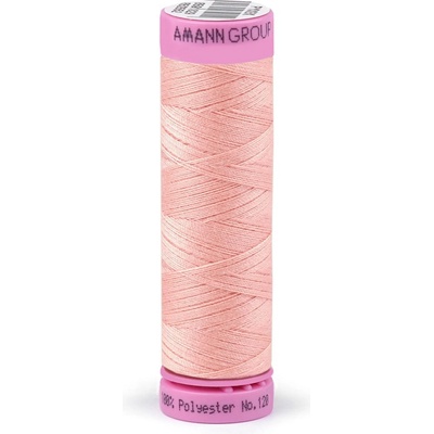 Prima-obchod Polyesterové nitě návin 100 m Aspo Amann, barva 0065 Seashell Pink