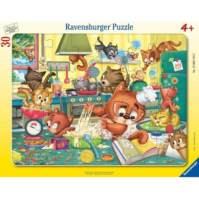 RAVENSBURGER Mačacie blázinec 30 dielov