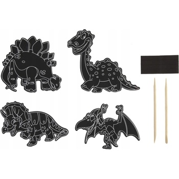 RMS Vyškrabávací magnety Víly + Dinosauři