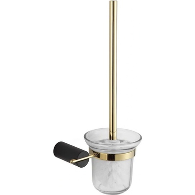 Mexen Aron WC štětka černá zlatá 7088150-57