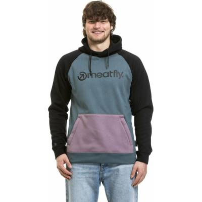 Meatfly мъжка технична суитшърт Gravel Orchid / Blue Sea Meatfly | Cheren | МЪЖЕ | M