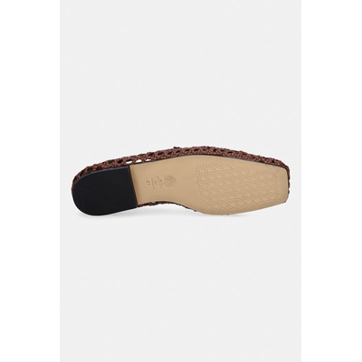 Souliers Martinez балеринки от кожа PARIS (PARIS.DBROWN)