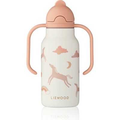 Liewood Kimmie Termofľaša s úchytmi 250 ml Dream Ecru