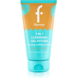 Flormar Combination & Oily Skin 3in1 Cleansing Gel почистващ гел 3 в 1 за смесена и мазна кожа 150ml