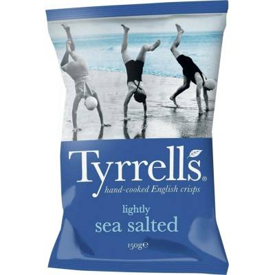 Tyrrells Chips lightly sea salted 150 g