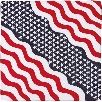 Šatka MFH Bandana vzorovaná US flag