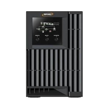INFOSEC E4 Value 1000 Double Conversion (Online) UPS 1 kVA 3 x Power Outlet