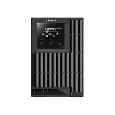 INFOSEC E4 Value 1000 Double Conversion (Online) UPS 1 kVA 3 x Power Outlet