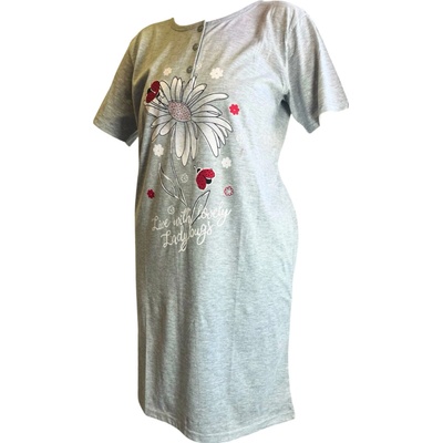 noční košile šedá 23-611