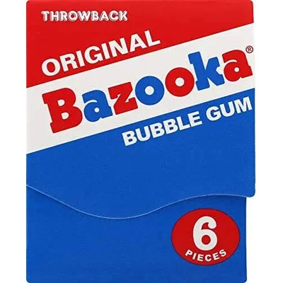 Bazooka retro žvýkačky 43 g