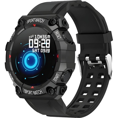 LIGE Интелигентен часовник fd68 - Черен kp32547
